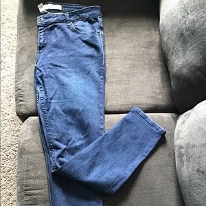 Dark blue skinny jeans